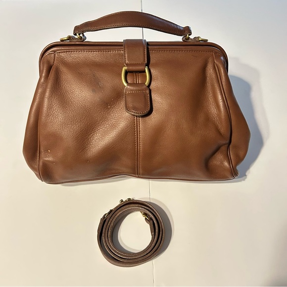 Coach Brown Leather Hudson doctor bag - Picture 1 of 16